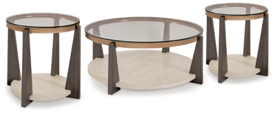 Paquete de mesa auxiliar de 3 piezas
