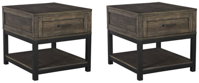 Paquete de mesa auxiliar de 2 piezas