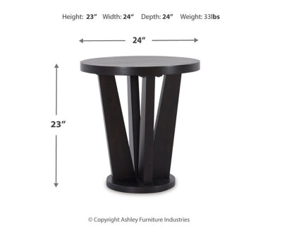 Paquete de mesa auxiliar de 3 piezas