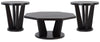Paquete de mesa auxiliar de 3 piezas