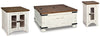Wystfield Coffee Table and 2 End Tables