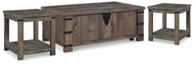 Paquete de mesa auxiliar de 3 piezas