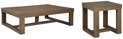 Paquete de mesa de 2 piezas