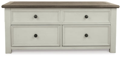 Bolanburg Coffee Table with End Table and Chairside End Table