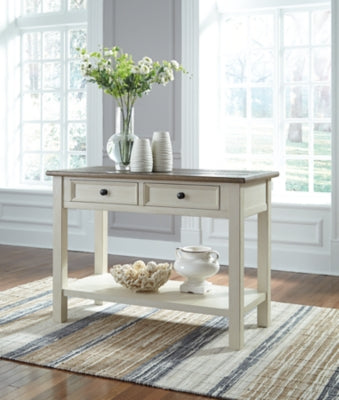 Bolanburg Coffee Table and 2 Chairside End Tables with Console