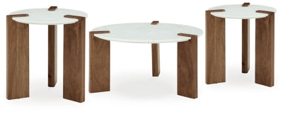 Paquete de mesa auxiliar de 3 piezas