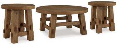 Paquete de mesa auxiliar de 3 piezas