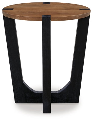 Paquete de mesa auxiliar de 2 piezas