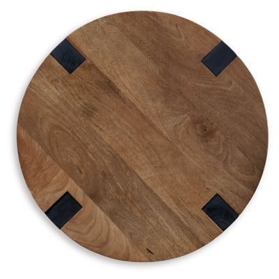 Paquete de mesa auxiliar de 2 piezas
