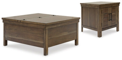 Paquete de mesa auxiliar de 2 piezas