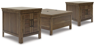 Paquete de mesa auxiliar de 3 piezas