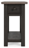Mesa auxiliar junto a la silla Tyler Creek