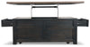 Mesa de centro Tyler Creek y dos mesas auxiliares con consola