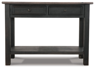 Tyler Creek Coffee Table and 2 End Tables with Console