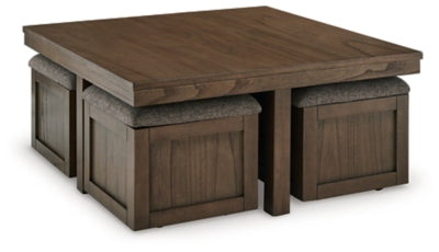 Paquete de mesa auxiliar de 6 piezas