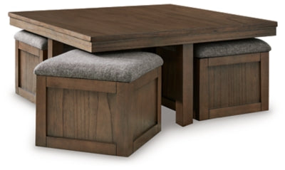 Paquete de mesa auxiliar de 6 piezas
