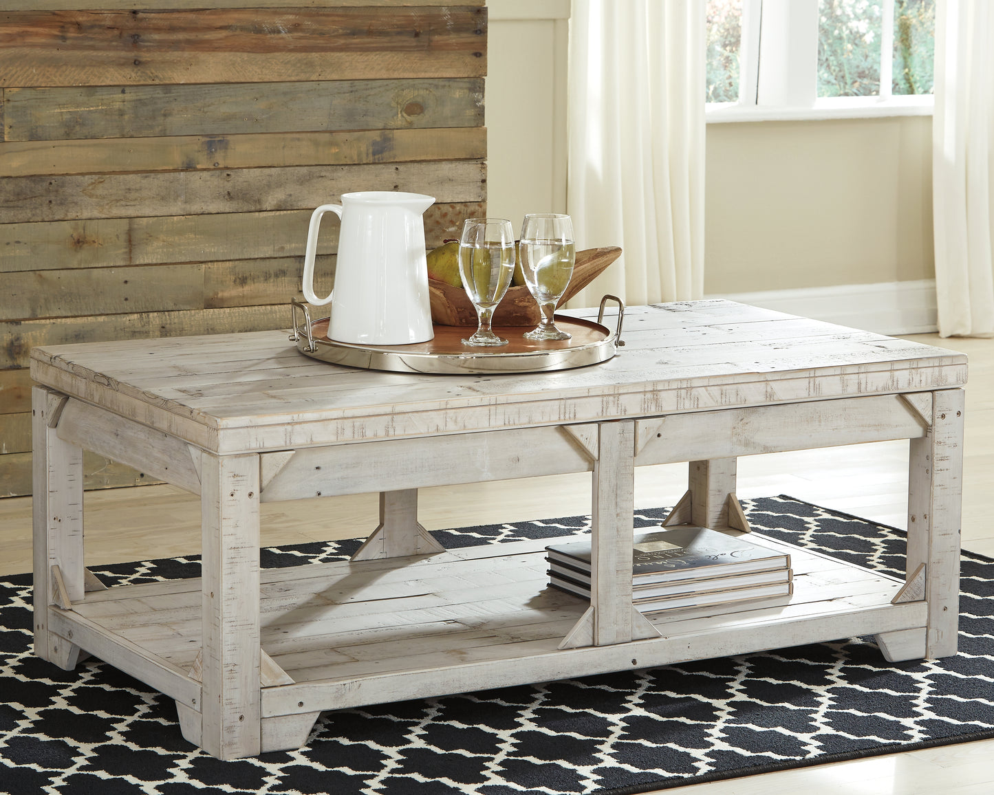 Mesa de centro Fregine con tapa elevable