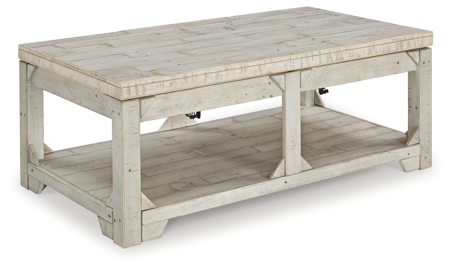 Mesa de centro Fregine con tapa elevable