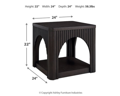 Paquete de mesa auxiliar de 3 piezas