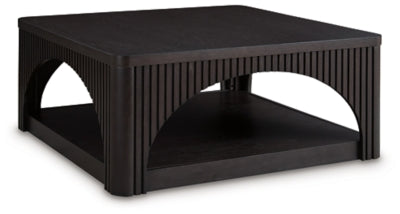 Mesa de centro Yellink y dos mesas auxiliares
