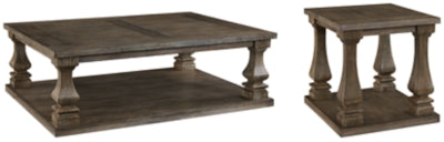 Paquete de mesa de 2 piezas