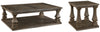 Paquete de mesa de 2 piezas
