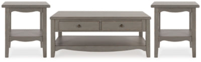 Charina Coffee Table and 2 End Tables