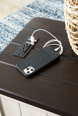 Darborn Lift-top Coffee Table and 2 Chairside End Tables