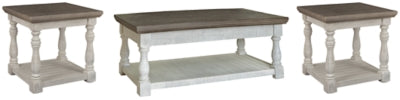 Paquete de mesa auxiliar de 3 piezas