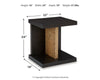 Kocomore Chairside End Table