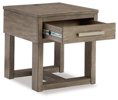 Loyaska Lift-top Coffee Table and 2 End Tables