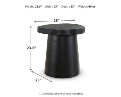 Paquete de mesa auxiliar de 3 piezas