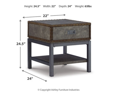 Derrylin Lift-top Coffee Table and 2 End Tables
