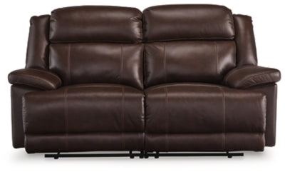 Loveseat reclinable eléctrico de dos piezas VonKurt