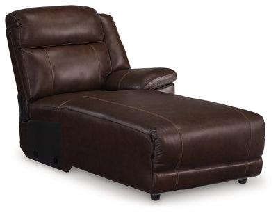 VonKurt 5-Piece Reclining Sectional With Chaise