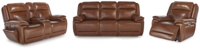 Sofá reclinable eléctrico, loveseat y sillón reclinable Healy Pier