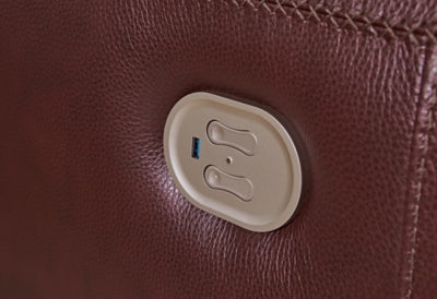 Sofá reclinable y loveseat Alessandro