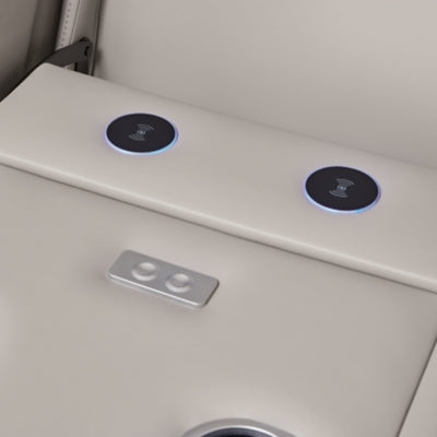 Sofá reclinable eléctrico, loveseat y sillón reclinable Boyington