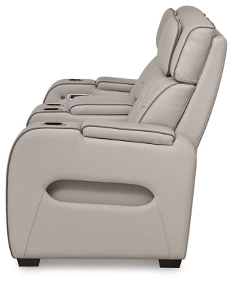 Sofá reclinable eléctrico, loveseat y sillón reclinable Boyington
