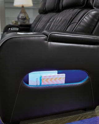 Sofá reclinable eléctrico y loveseat Boyington