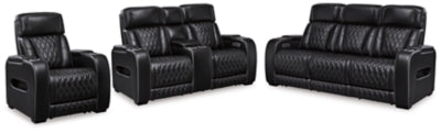 Sofá reclinable eléctrico, loveseat y sillón reclinable Boyington