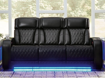 Sofá reclinable eléctrico y loveseat Boyington