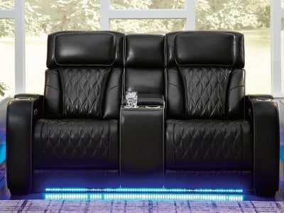 Sofá reclinable eléctrico y loveseat Boyington