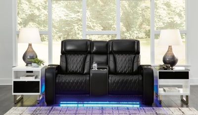 Sofá reclinable eléctrico, loveseat y sillón reclinable Boyington