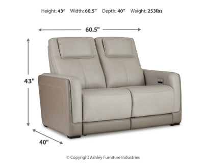 Sofá reclinable eléctrico, loveseat y sillón reclinable Battleville