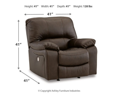 Sillón reclinable eléctrico Leesworth