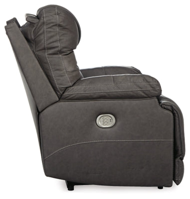 Wurstrow Power Reclining Sofa, Loveseat and Recliner