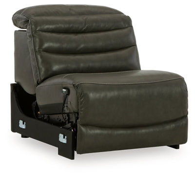 Center Line 3-Piece Sectional Sofa and 3-Piece Loveseat with Console