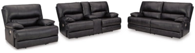 Sofá reclinable eléctrico, loveseat y sillón reclinable Mountainous