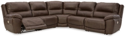 Seccional reclinable eléctrico Dunleith de 5 piezas